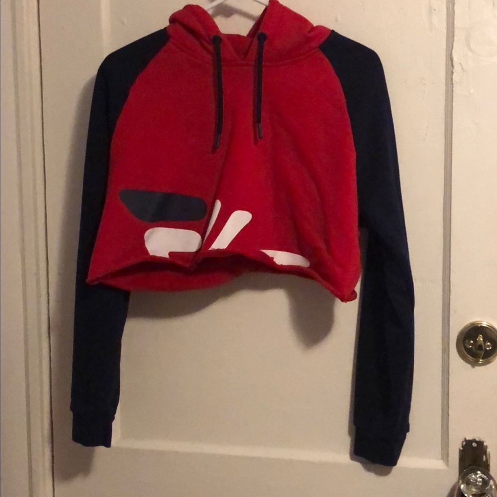 FILA cropped hoodie